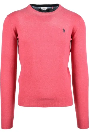 U.S. Polo Assn. Uomo, Maglie, Rosa, M, new