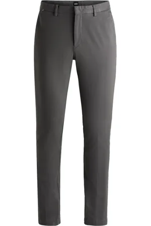 HUGO BOSS Uomo, Pantaloni, Grigio, L, new