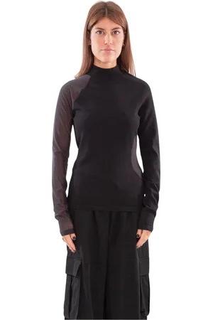 Y-3 Donna, Top, Nero, S, new