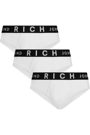 John Richmond Uomo, Mutande, Bianco, XL, new