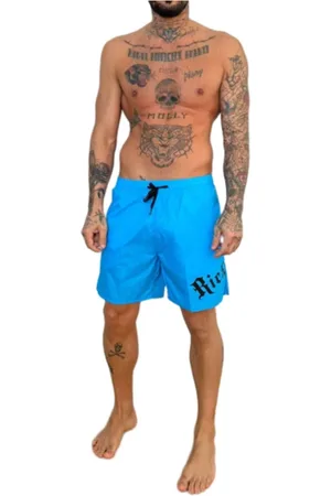 John Richmond Uomo, Costumi da bagno, Blu, 2Xl, new