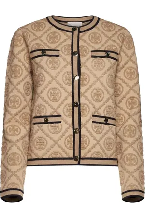 Tory Burch Donna, Maglie, Marrone, L, new