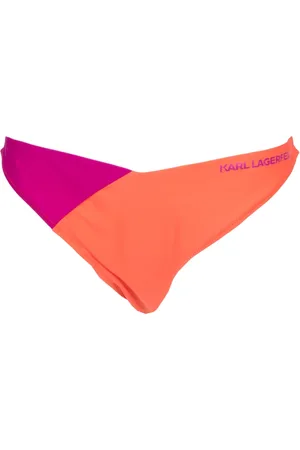 Karl Lagerfeld Donna, Costumi da bagno, Arancione, L, new