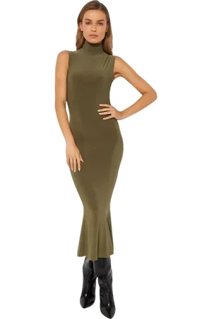 Norma Kamali Donna, Abiti, Verde, S, new