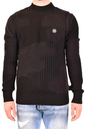 Philipp Plein Uomo, Maglie, Nero, M, new
