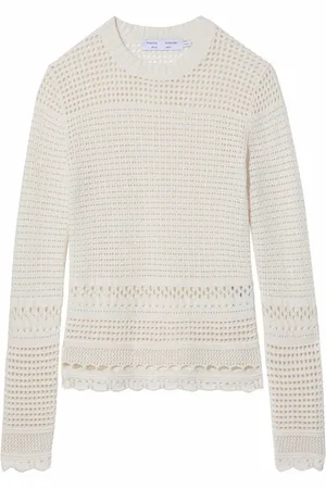 Proenza Schouler Donna, Maglie, Bianco, M, new