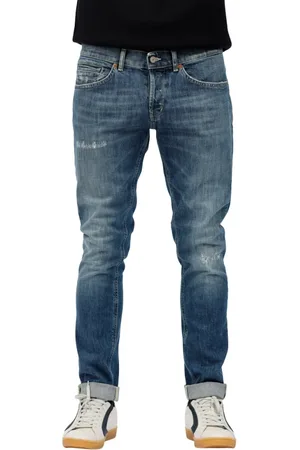 Dondup Uomo, Jeans, Blu, W33, new