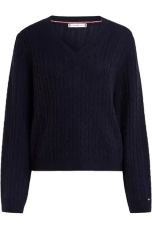 Tommy Hilfiger Donna, Maglie, Blu, M, new