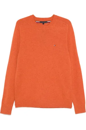 Tommy Hilfiger Uomo, Maglie, Arancione, M, new