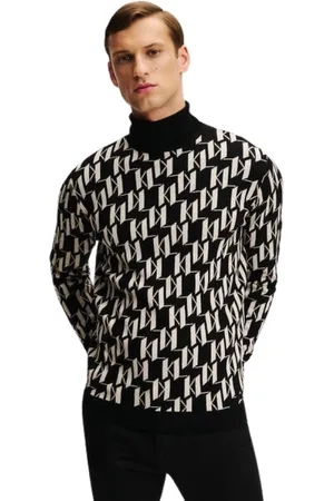 Karl Lagerfeld Uomo, Maglie, Nero, M, new