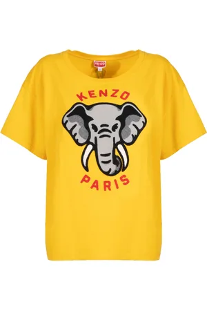 Kenzo Donna, Top, Giallo, S, new