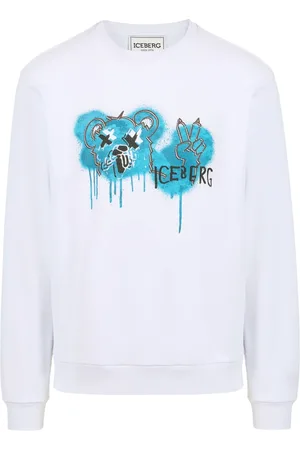 Iceberg Uomo, Felpe, Bianco, L, new