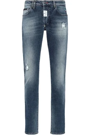 Philipp Plein Uomo, Jeans, Blu, W29, new