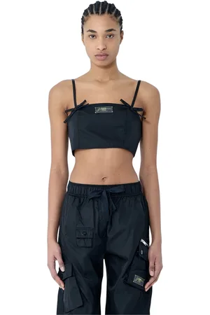 Ganni Donna, Top, Nero, XS, new