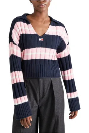Tommy Hilfiger Donna, Maglie, Blu, L, new