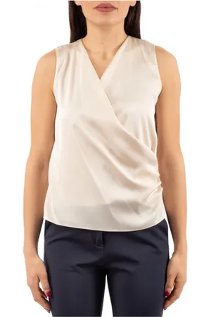 HANITA Donna, Top, Bianco, XS, new