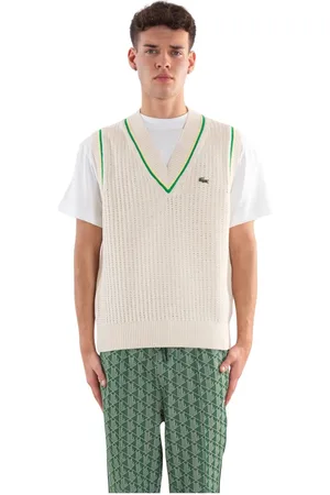 Lacoste Uomo, Maglie, Bianco, S, new
