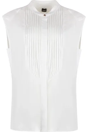 HUGO BOSS Donna, Camicette , Bianco, M, new