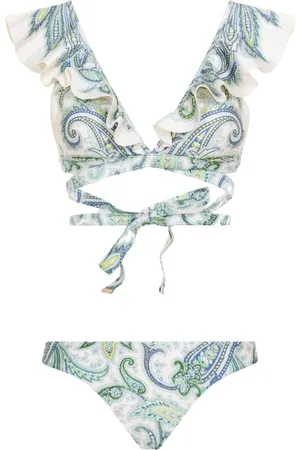 ZIMMERMANN Donna, Costumi da bagno, Multicolore, L, new