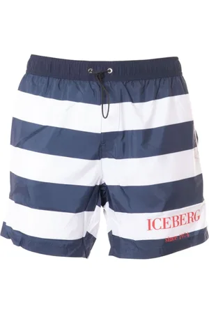 Iceberg Uomo, Costumi da bagno, Blu, XL, new