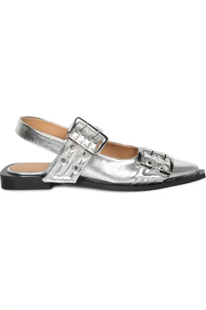 Ganni Donna, Scarpe, Grigio, 37 EU, new