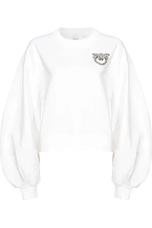 Pinko Donna, Felpe, Bianco, M, new