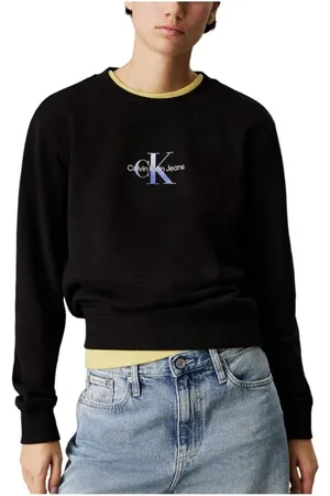 Calvin Klein Donna, Felpe, Nero, S, new
