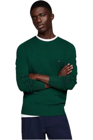 Tommy Hilfiger Uomo, Maglie, Verde, L, new