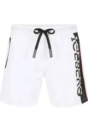 Iceberg Uomo, Costumi da bagno, Bianco, L, new