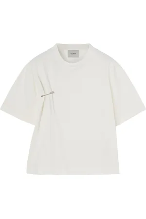 Halfboy Donna, Top, Bianco, M, new