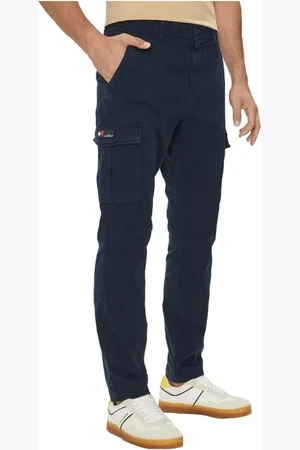 Tommy Hilfiger Uomo, Pantaloni, Blu, W33 L32, new