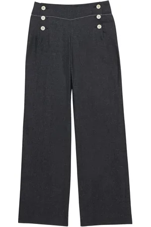Inès de la Fressange Donna, Pantaloni, Blu, XS, new