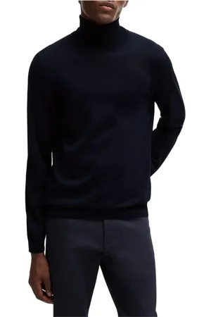 HUGO BOSS Uomo, Maglie, Blu, XL, new