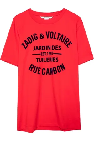 Zadig & Voltaire Uomo, Top, Rosso, L, new