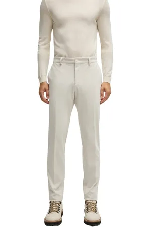 HUGO BOSS Uomo, Pantaloni, Bianco, 3Xl, new