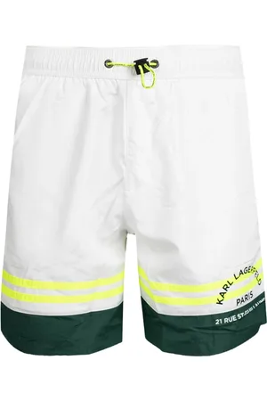 Karl Lagerfeld Uomo, Costumi da bagno, Bianco, S, new