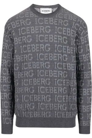 Iceberg Uomo, Maglie, Grigio, L, new