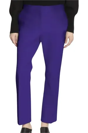 Proenza Schouler Donna, Pantaloni, Viola, M, new