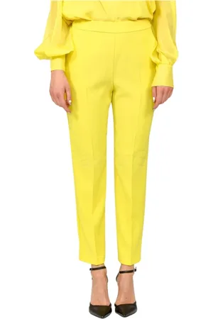 Pinko Donna, Pantaloni, Giallo, S, new
