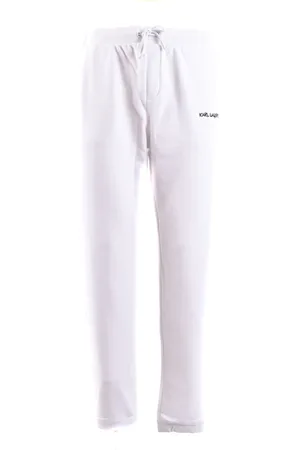 Karl Lagerfeld Uomo, Pantaloni, Bianco, L, new