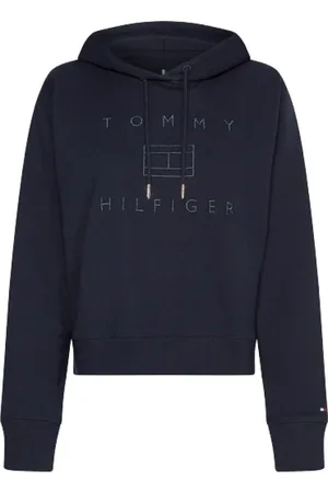 Tommy Hilfiger Donna, Felpe, Blu, L, new