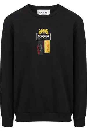 Iceberg Uomo, Felpe, Nero, XL, new