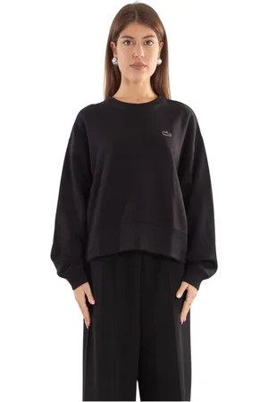 Lacoste Donna, Felpe, Nero, M, new