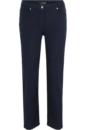 DORIS S Donna, Pantaloni, Blu, XL, new