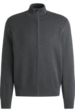 HUGO BOSS Uomo, Maglie, Grigio, L, new