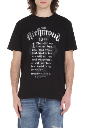 John Richmond Uomo, Top, Nero, L, new