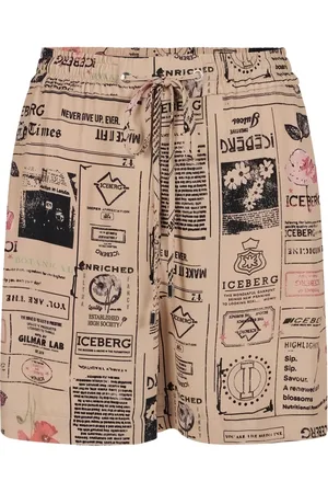 Iceberg Donna, Pantaloncini, Multicolore, M, new