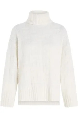 Tommy Hilfiger Donna, Maglie, Bianco, S, new