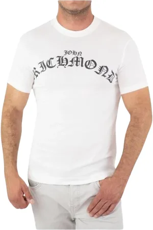John Richmond Uomo, Top, Bianco, XL, new