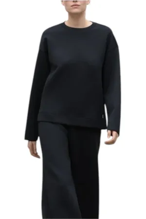 ECOALF Donna, Felpe, Nero, XS, new
